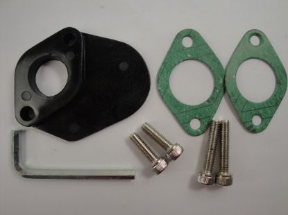 Afbeeldingen van Isolator 17mm tussen kop/carb Honda C50