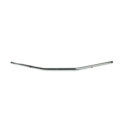 Afbeeldingen van Stok stuur chroom licht gebogen 22mm