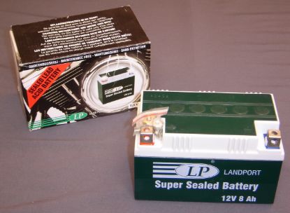 Afbeeldingen van Accu 12V SLA12-8 Gel o.a. Runner purejet