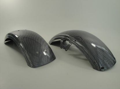 Afbeeldingen van Spatbord set Skymax, Dax carbon