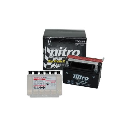 Afbeeldingen van Accu 12V YTX7A-BS MF MIO, Retro