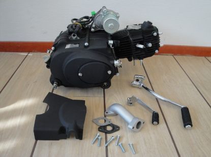 Afbeeldingen van Motorblok Hanway 50cc matzwart origineel
