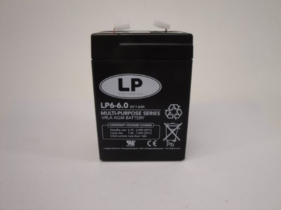 Afbeeldingen van Accu 6V 6AH Honda SS50, Dax extra sterk