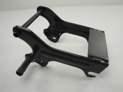 Afbeeldingen van Zadelsteun grijs Honda C50 C70 C90 orig