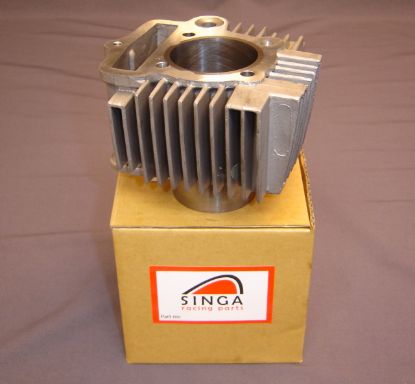 Afbeeldingen van Cilinder 52mm 12V Aluminium hoog kaal