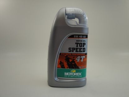 Afbeeldingen van Motorex Top Speed 5W40 olie