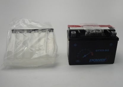 Afbeeldingen van Accu 12V YTX9-BS o.a. Zip 4-takt