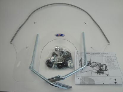 Afbeeldingen van Windscherm Sym Allo 26.5cm laag orig.