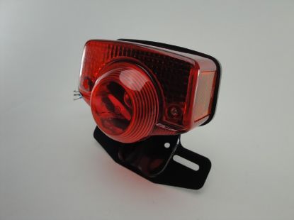 Afbeeldingen van Achterlicht engels met steun Honda SS50