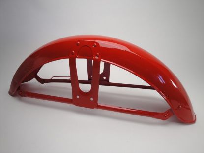 Afbeeldingen van Voorspatbord Honda CD50S, Benly rood